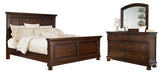 Porter Rustic Brown Panel Bedroom Set from Ashley - Luna Furniture