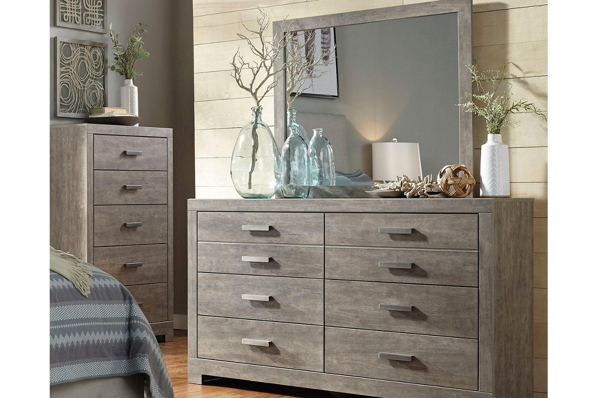 Culverbach Gray Dresser and Mirror from Ashley - Luna Furniture