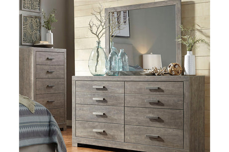 Culverbach Gray Dresser and Mirror from Ashley - Luna Furniture