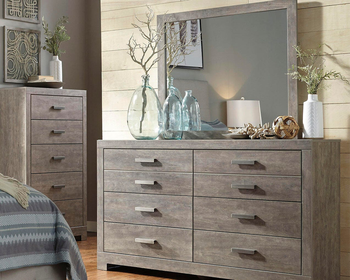 Culverbach Gray Dresser and Mirror from Ashley Furniture - Luna Furniture