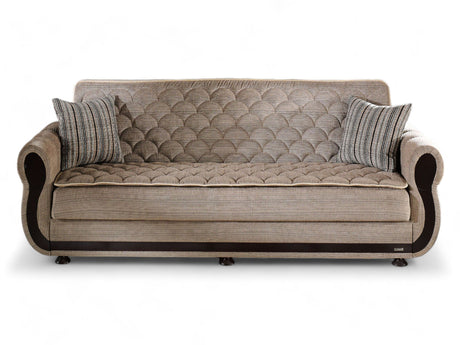 Argos Zilkade Light Brown Living Room Set from Bellona - Luna Furniture