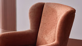 Atlanta Peru Brick Swivel Chair from Bellona - Luna Furniture