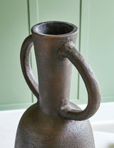 Aadeen Distressed Brown Vase from Ashley - Luna Furniture