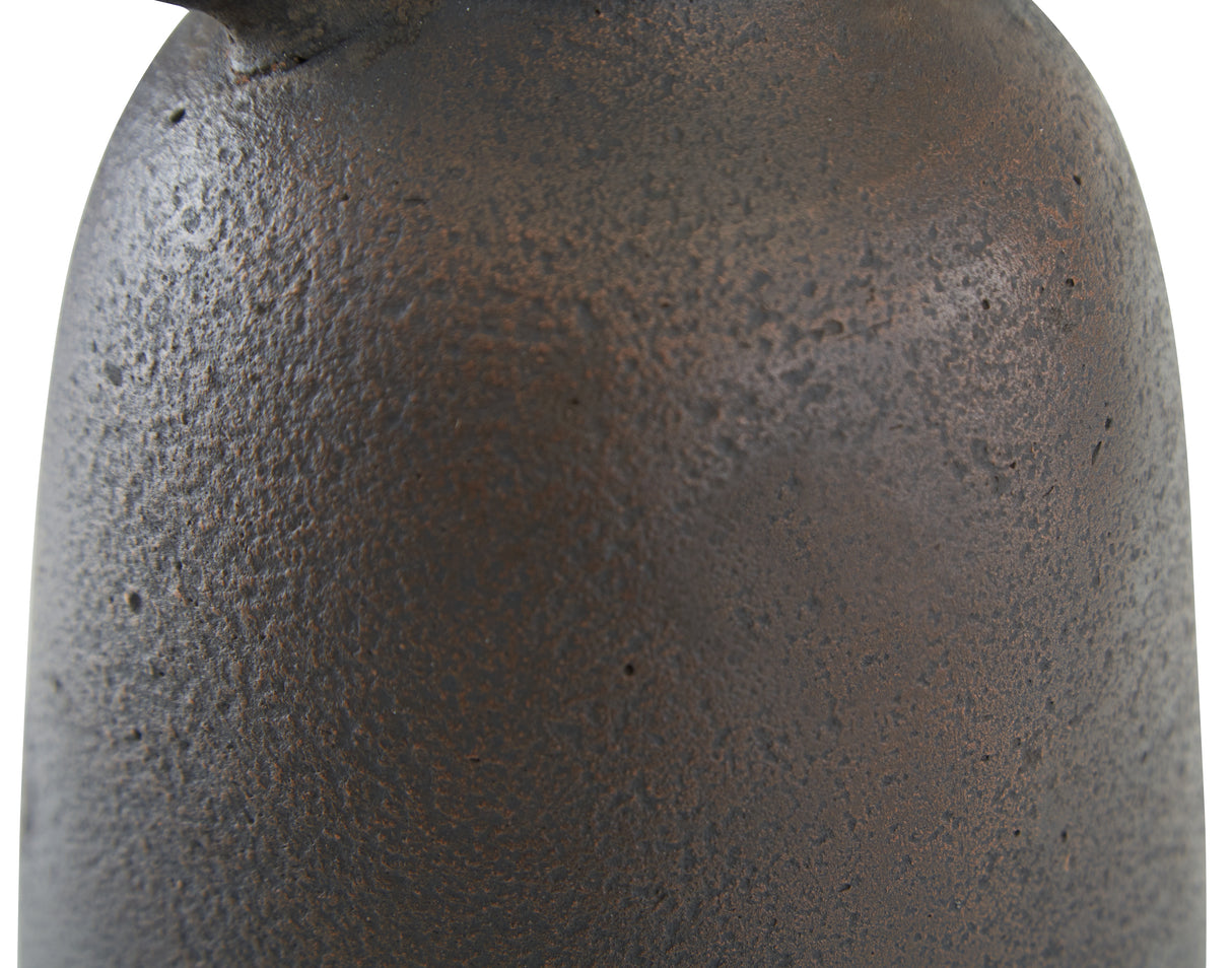 Aadeen Distressed Brown Vase from Ashley - Luna Furniture