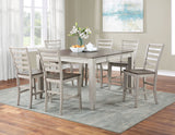 Abacus Smoky Alabaster/Putty Counter Height Dining Set from Steve Silver - Luna Furniture