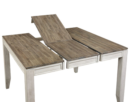 Abacus Smoky Alabaster/Putty Counter Height Dining Set from Steve Silver - Luna Furniture