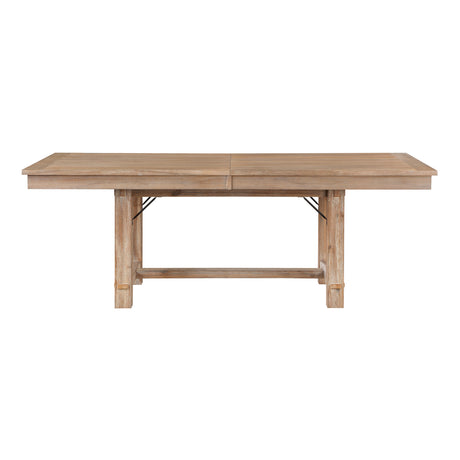 Aberdeen Light Oak 7-Piece Extendable Dining Set from Homelegance - Luna Furniture