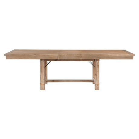 Aberdeen Light Oak 7-Piece Extendable Dining Set from Homelegance - Luna Furniture
