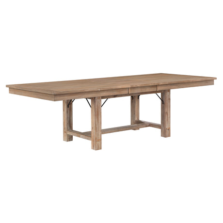 Aberdeen Light Oak 7-Piece Extendable Dining Set from Homelegance - Luna Furniture