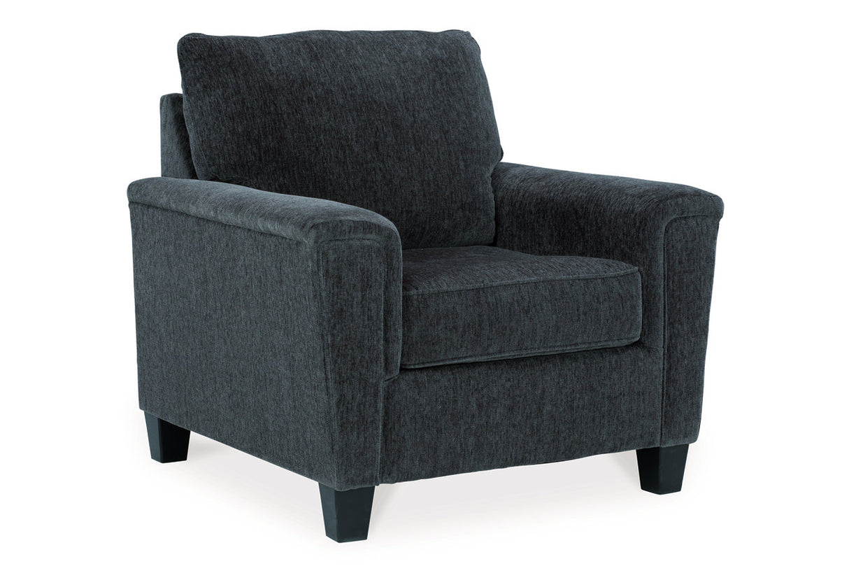 Abinger Smoke Chair and Ottoman from Ashley - Luna Furniture