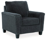 Abinger Smoke Loveseat and 2 Chairs from Ashley - Luna Furniture