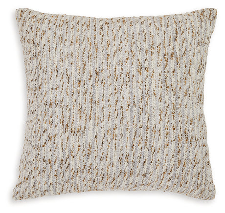 Abler Ivory/Gray/Gold Pillow from Ashley - Luna Furniture