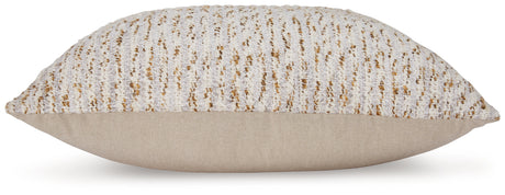 Abler Ivory/Gray/Gold Pillow from Ashley - Luna Furniture
