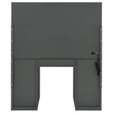 Acena Gray High Gloss 7-Drawer Vanity Set with Lighting from Coaster - Luna Furniture