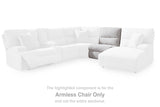 Acklen Place Alloy Armless Chair from Ashley - Luna Furniture