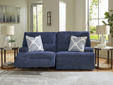 Acklen Place Navy 2-Piece Power Reclining Sofa from Ashley - Luna Furniture