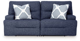 Acklen Place Navy 2-Piece Power Reclining Sofa from Ashley - Luna Furniture