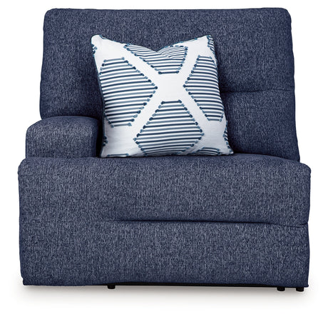 Acklen Place Navy 6-Piece Power Reclining Sectional from Ashley - Luna Furniture