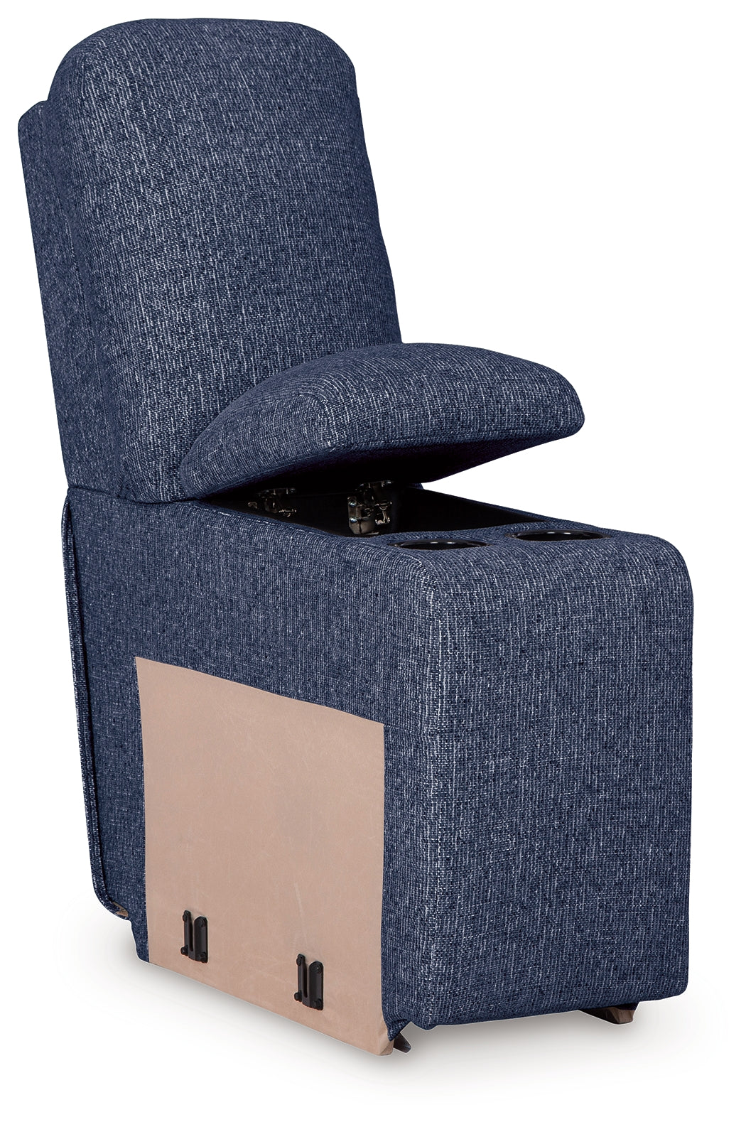 Acklen Place Navy Console with Storage from Ashley - Luna Furniture