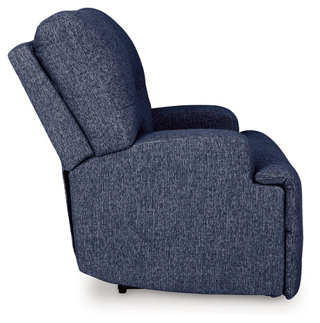 Acklen Place Navy Oversized Power Recliner from Ashley - Luna Furniture
