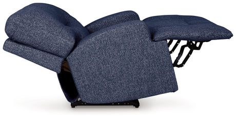 Acklen Place Navy Oversized Power Recliner from Ashley - Luna Furniture