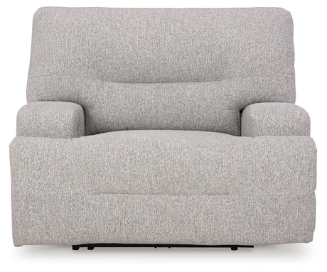 Acklen Place Pewter Oversized Power Recliner from Ashley - Luna Furniture