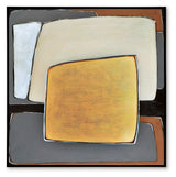 Actman Cream/Brown/Gray Wall Art from Ashley Furniture - Luna Furniture