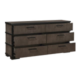 Acworth Brownish Gray Panel Bedroom Set from Homelegance - Luna Furniture