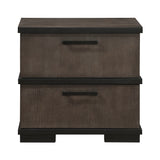 Acworth Brownish Gray Panel Bedroom Set from Homelegance - Luna Furniture