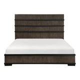 Acworth Brownish Gray Queen Panel Bed from Homelegance - Luna Furniture