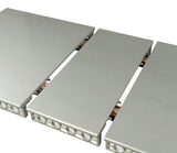 Adalia Silver/Dark Gray Dining Table from Furniture of America - Luna Furniture