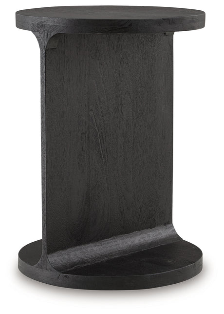 Adderley Black Accent Table from Ashley - Luna Furniture