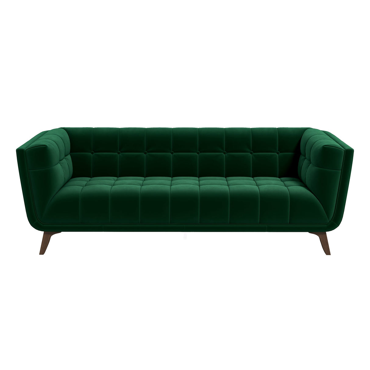 Addison Green Large Velvet Sofa from Ashcroft Furniture - Luna Furniture
