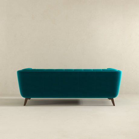 Addison Teal Large Velvet Sofa from Ashcroft Furniture - Luna Furniture
