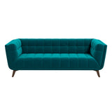 Addison Large Teal Velvet Sofa from Ashcroft Furniture - Luna Furniture