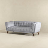 Addison Light Gray Large Fabric Sofa from Ashcroft Furniture - Luna Furniture