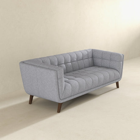 Addison Light Gray Large Fabric Sofa from Ashcroft Furniture - Luna Furniture