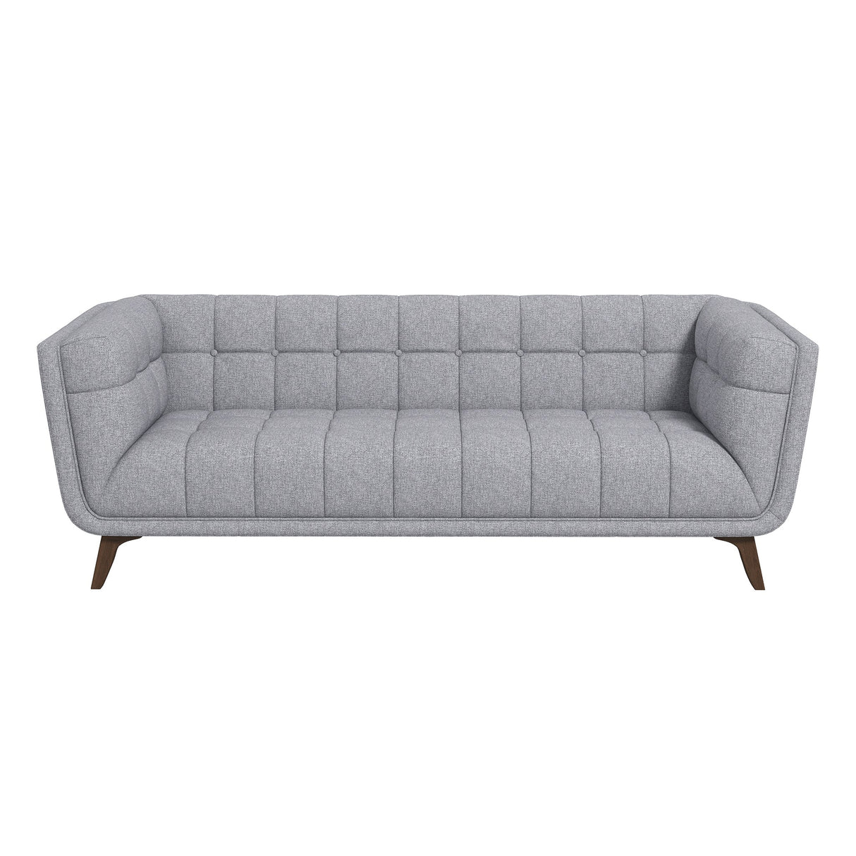 Addison Light Gray Large Fabric Sofa from Ashcroft Furniture - Luna Furniture