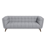 Addison Light Gray Large Fabric Sofa from Ashcroft Furniture - Luna Furniture
