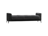 Adela 3-pieces (Sofa & Loveseat & Chair) Livingroom Set in Anthracite from Furnia - Luna Furniture