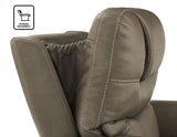 Adelaide Caramel Vegan Leather Dual-Power Zero-Gravity Recliner from Steve Silver - Luna Furniture