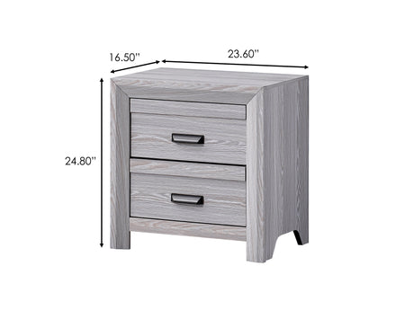 Adelaide Driftwood Nightstand from Crown Mark - Luna Furniture