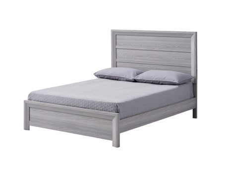 Adelaide Driftwood Queen Panel Bed from Crown Mark - Luna Furniture