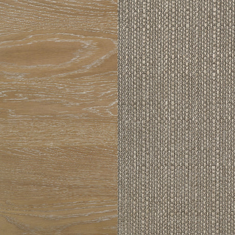 Adina Barley and Distressed Light Brown Upholstered Dining Side Chair, Set of 2 from Coaster - Luna Furniture