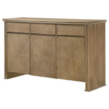 Adina Distressed Light Brown 2-Door Dining Sideboard Server from Coaster - Luna Furniture