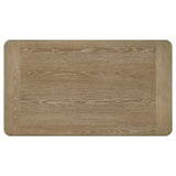 Adina Distressed Light Brown 2-Piece Wood Coffee Table Set from Coaster - Luna Furniture