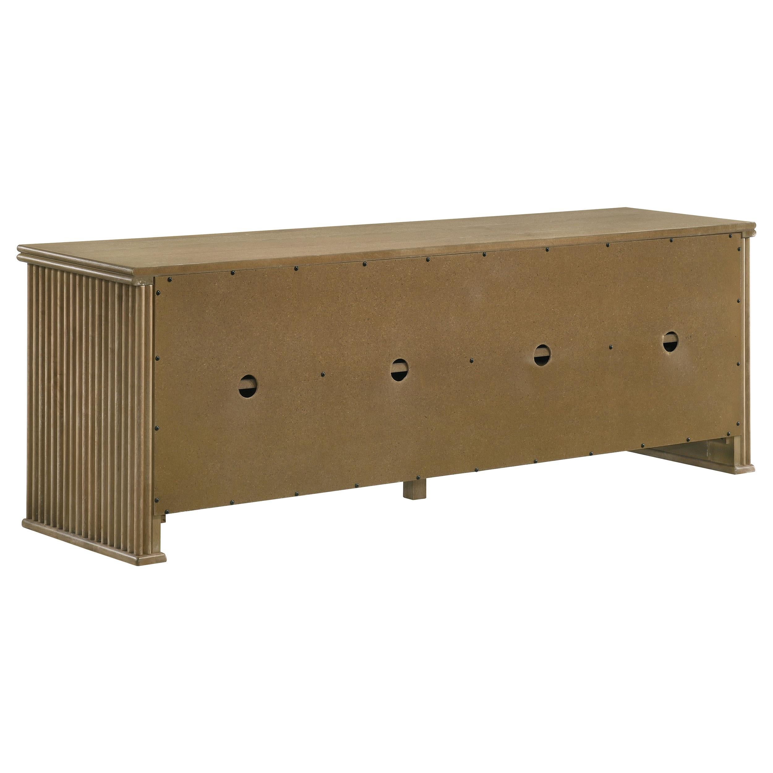 Coaster Adina Distressed Light Brown 70-inch TV Stand Media