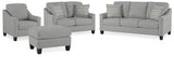 Adlai Shadow Sofa, Loveseat, Chair and Ottoman from Ashley - Luna Furniture