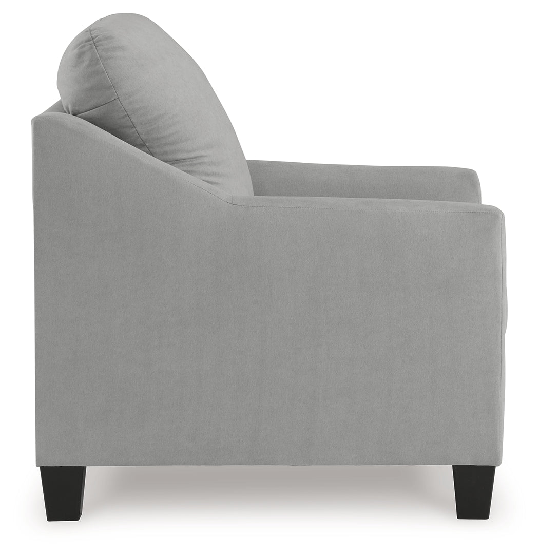 Adlai Shadow Sofa, Loveseat, Chair and Ottoman from Ashley - Luna Furniture