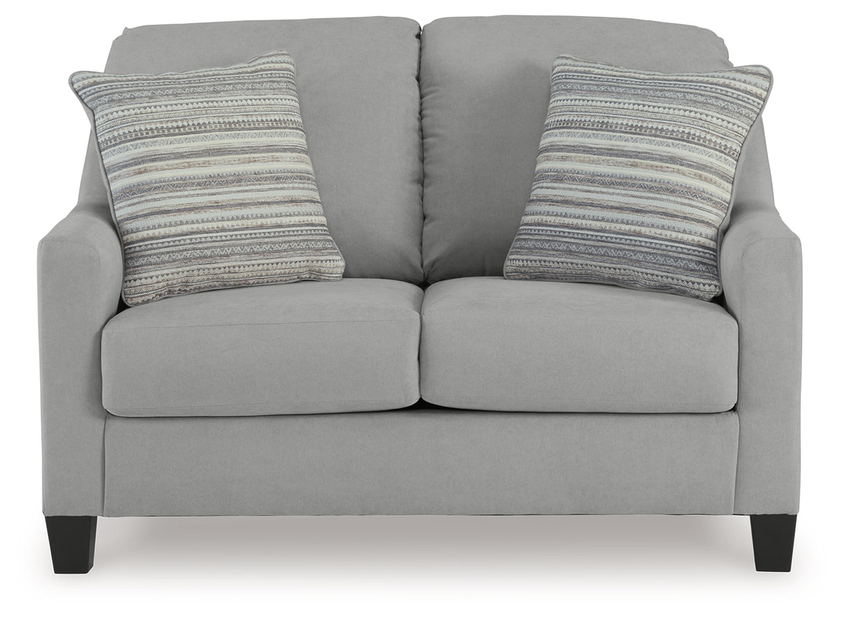Adlai Shadow Sofa, Loveseat, Chair and Ottoman from Ashley - Luna Furniture